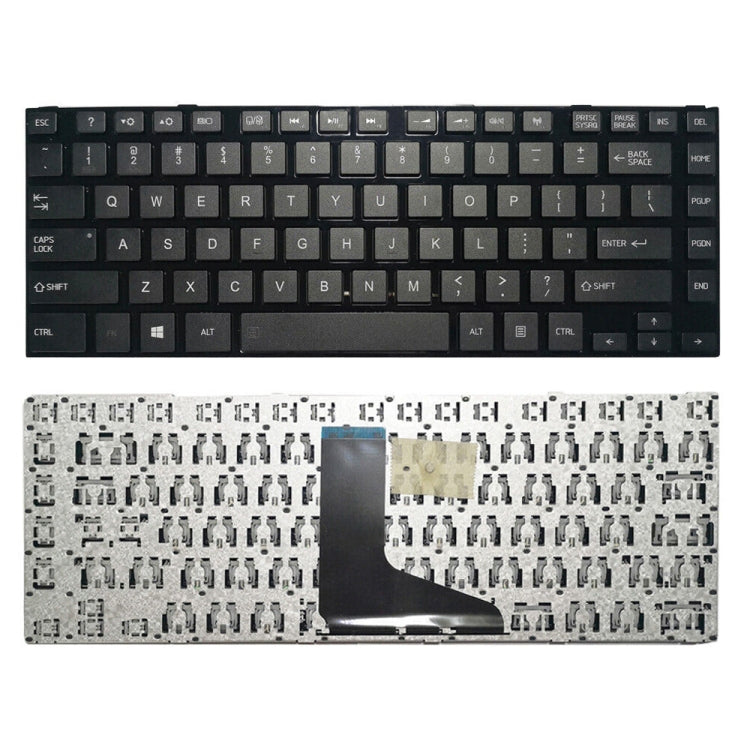 For TOSHIBA L840 / L800 Laptop Keyboard with Frame - Replacement Keyboards by PMC TechLife | Online Shopping South Africa | PMC TechLife