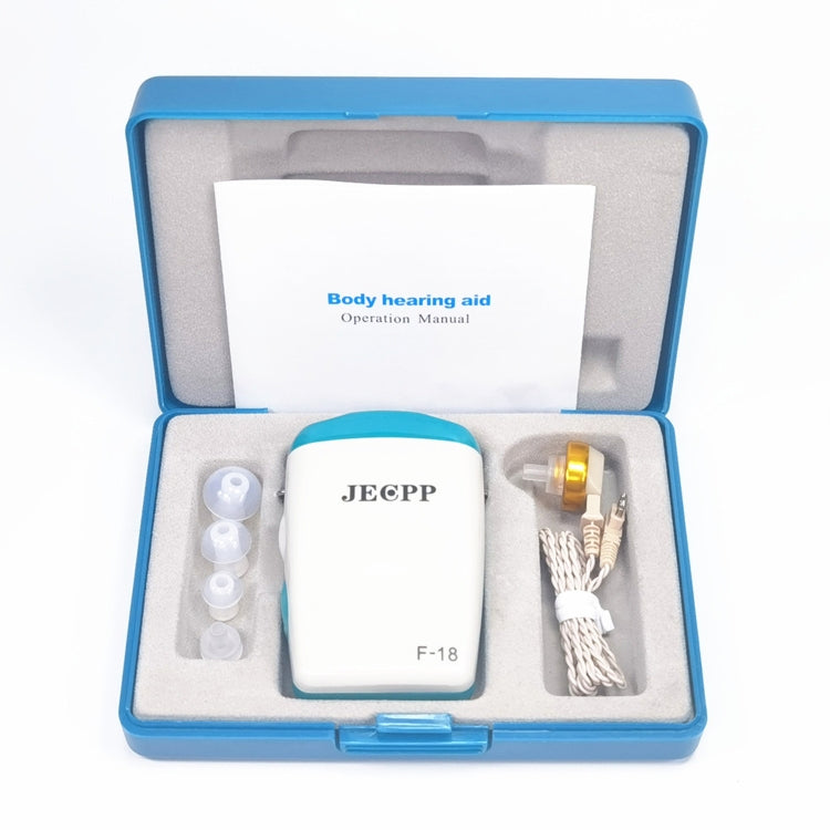 KAIXINWEI F-18 DC1.5V In-ear Hearing Aid Sound Amplifier(White) - Hearing Aids by PMC TechLife | Online Shopping South Africa | PMC TechLife