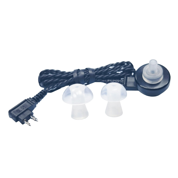 KAIXINWEI X136 DC1.5V In-ear Hearing Aid Sound Amplifier(Light Grey) - Hearing Aids by PMC TechLife | Online Shopping South Africa | PMC TechLife