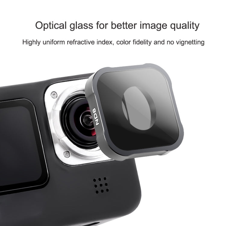 ND8 Filter Action Camera Lens Filter For GoPro Hero11 Black / Hero11 Black mini / HERO10 Black / HERO9 Black - Lens Filter by PMC TechLife | Online Shopping South Africa | PMC TechLife