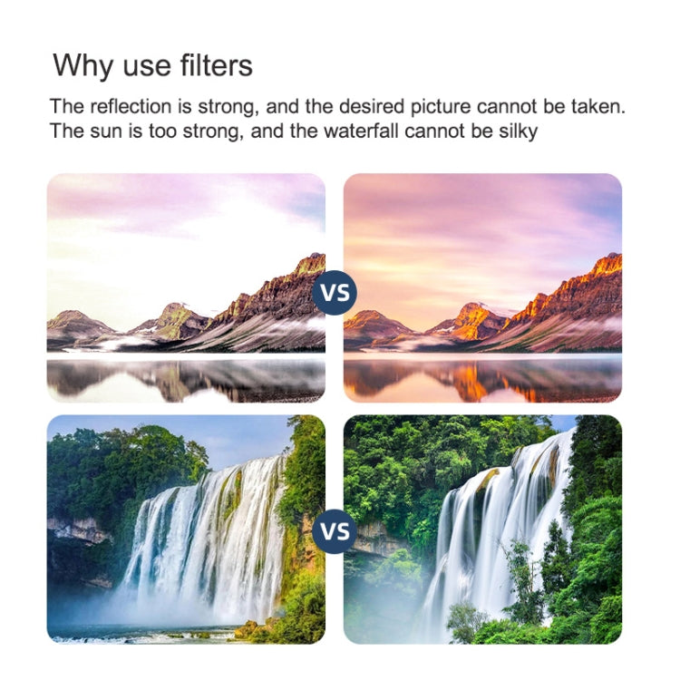 ND32 Filter Action Camera Lens Filter For GoPro Hero11 Black / Hero11 Black mini / HERO10 Black / HERO9 Black - Lens Filter by PMC TechLife | Online Shopping South Africa | PMC TechLife