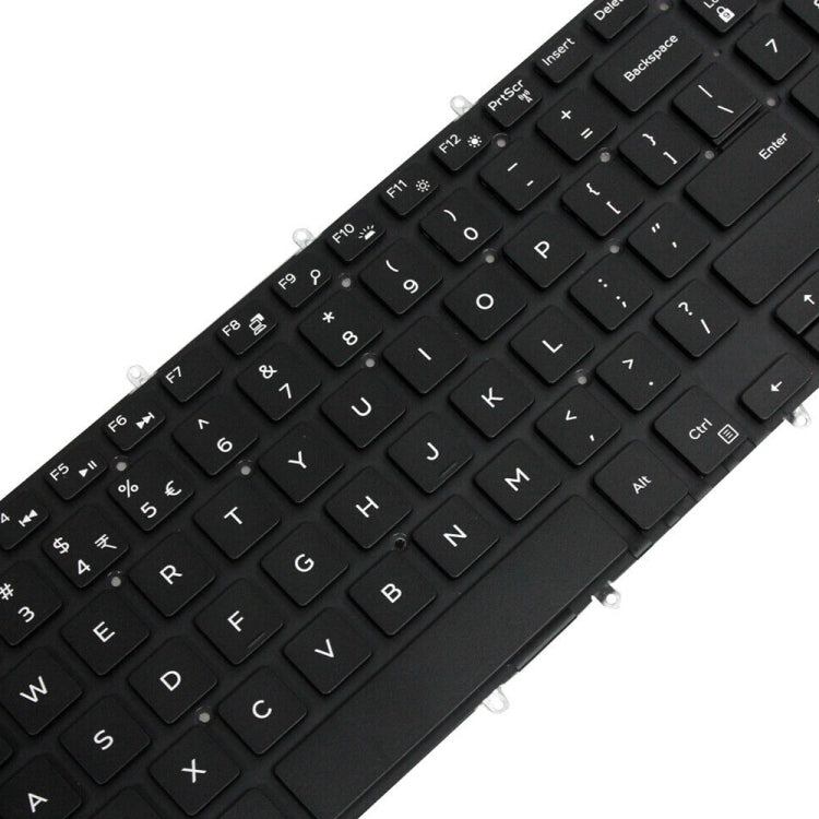 US Version White Word Laptop Keyboard For Dell G3 3579 3779 / G5 5587 / G7 7588(Black) - Dell Spare Parts by PMC TechLife | Online Shopping South Africa | PMC TechLife