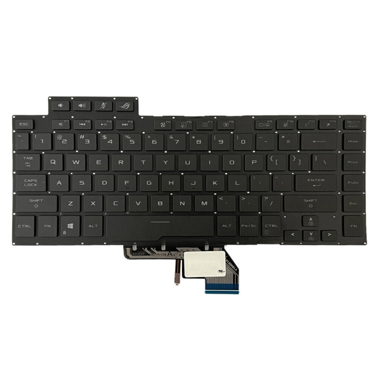 US Version Backlight Laptop Keyboard For Asus ROG GU502G GU502GV GU502GU(White Light) - Asus Spare Parts by PMC TechLife | Online Shopping South Africa | PMC TechLife