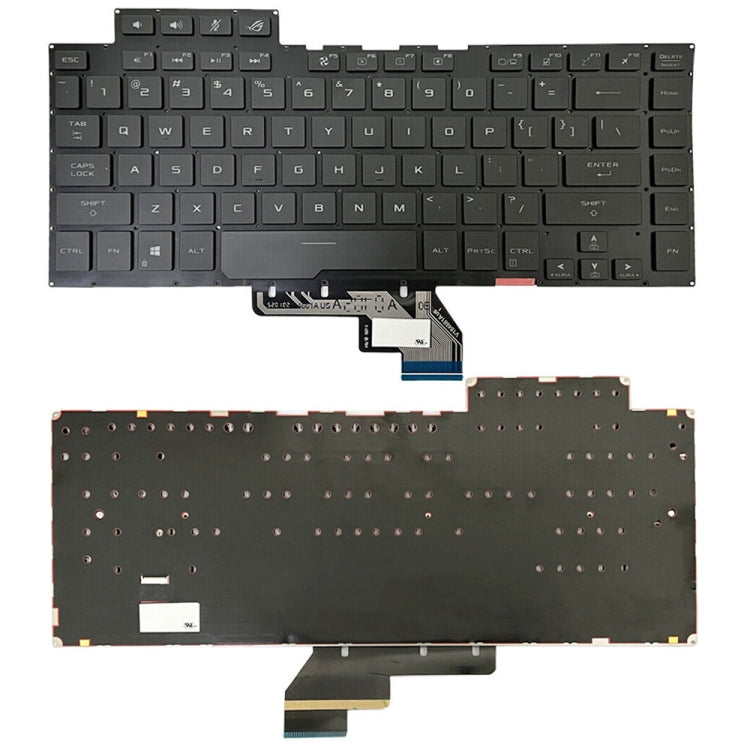 US Version Backlight Laptop Keyboard For Asus ROG GU502G GU502GV GU502GU(Colorful Light) - Asus Spare Parts by PMC TechLife | Online Shopping South Africa | PMC TechLife | Buy Now Pay Later Mobicred