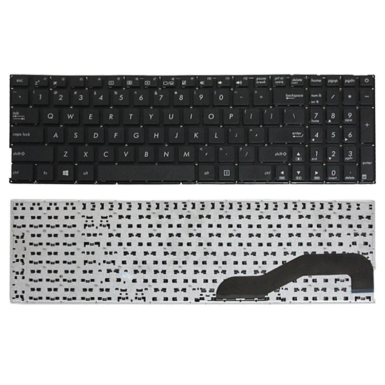 For ASUS X540 US Version Laptop Keyboard(Black) - Asus Spare Parts by PMC TechLife | Online Shopping South Africa | PMC TechLife