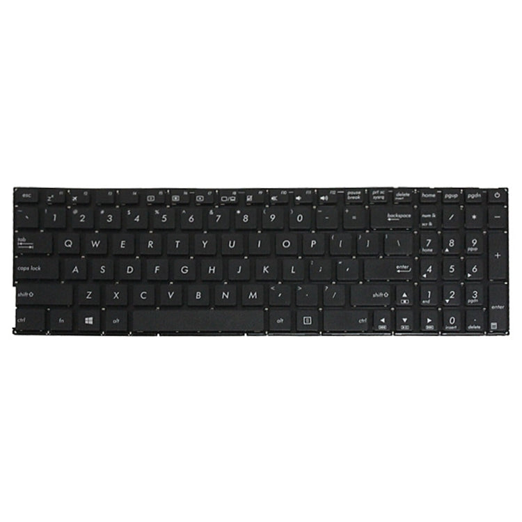 For ASUS X540 US Version Laptop Keyboard(Black) - Asus Spare Parts by PMC TechLife | Online Shopping South Africa | PMC TechLife