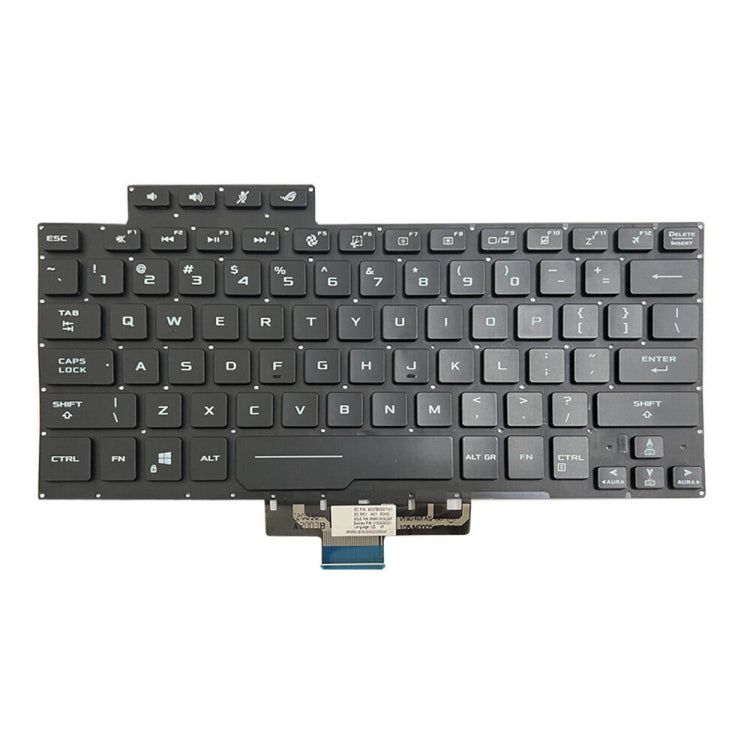 For ASUS ROG G14 Zephyrus GA401 GA401I US Version Backlight Laptop Keyboard(Black) - Asus Spare Parts by PMC TechLife | Online Shopping South Africa | PMC TechLife