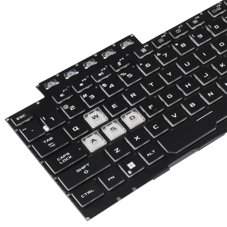 For Asus TUF Gaming F15 FX506 FA506 US Version Backlight Laptop Keyboard(Black) - Asus Spare Parts by PMC TechLife | Online Shopping South Africa | PMC TechLife | Buy Now Pay Later Mobicred