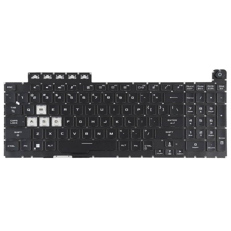 For Asus ROG Strix GL703V GL703VD GL703VM US Version Backlight Laptop Keyboard(Black) - Asus Spare Parts by PMC TechLife | Online Shopping South Africa | PMC TechLife