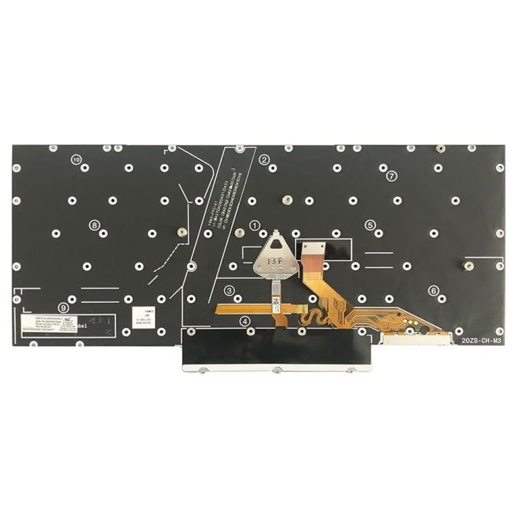 For Lenovo ThinkPad X1 Nano US Version Backlight Laptop Keyboard - Lenovo Spare Parts by PMC TechLife | Online Shopping South Africa | PMC TechLife