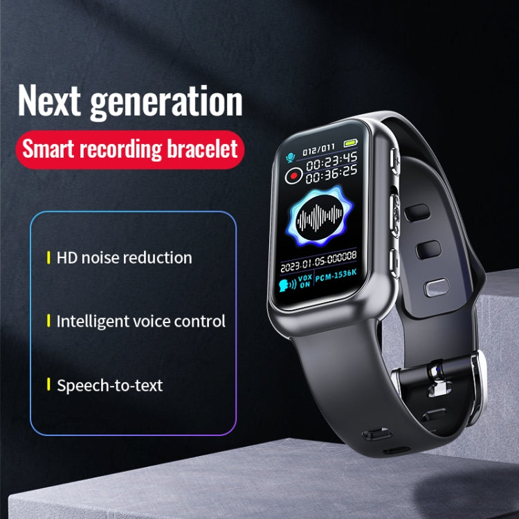 JNN S16 Smart HD Noise Reduction Bluetooth MP3 Voice Control Recording Bracelet, Memory:4GB - free shipping - PMC TechLife - Order now!