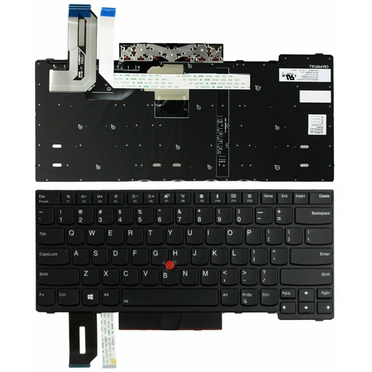 For Lenovo T480S E480 E485 L480 T490 US Version Laptop Keyboard - Lenovo Spare Parts by PMC TechLife | Online Shopping South Africa | PMC TechLife