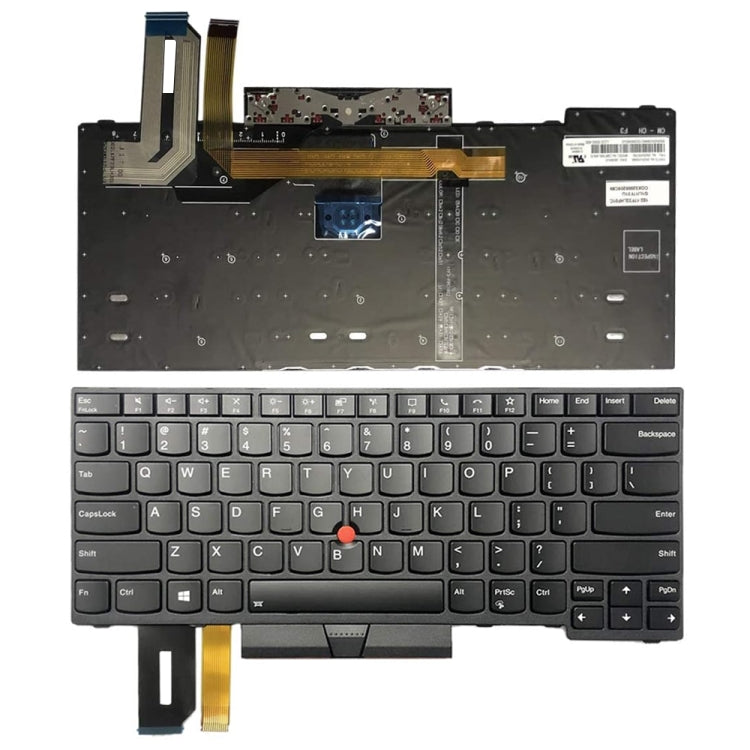 For Lenovo ThinkPad T14 Gen1 20S0 20S1 US Version Backlight Laptop Keyboard - Lenovo Spare Parts by PMC TechLife | Online Shopping South Africa | PMC TechLife