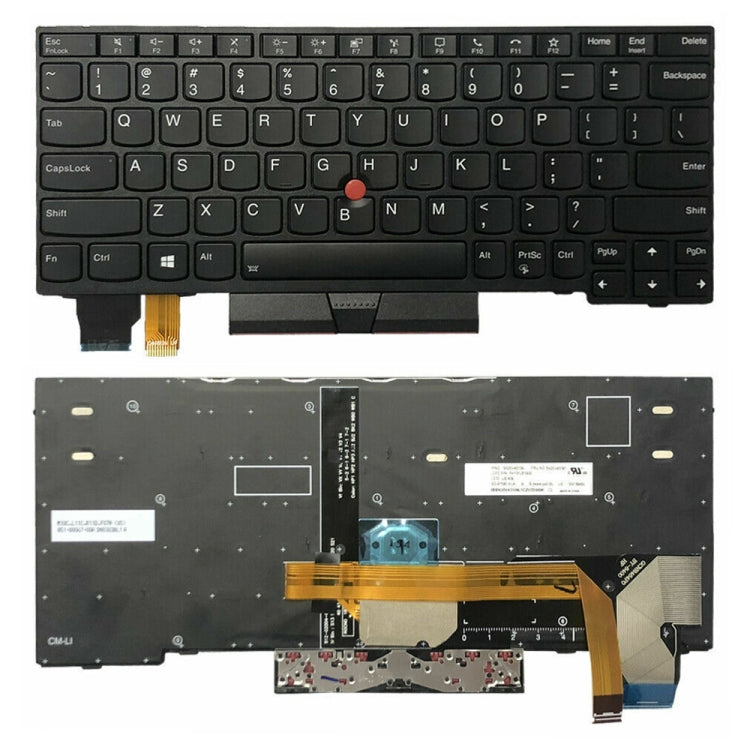 For Lenovo ThinkPad X13 20T2 20T3 20UF US Version Backlight Laptop Keyboard - Lenovo Spare Parts by PMC TechLife | Online Shopping South Africa | PMC TechLife