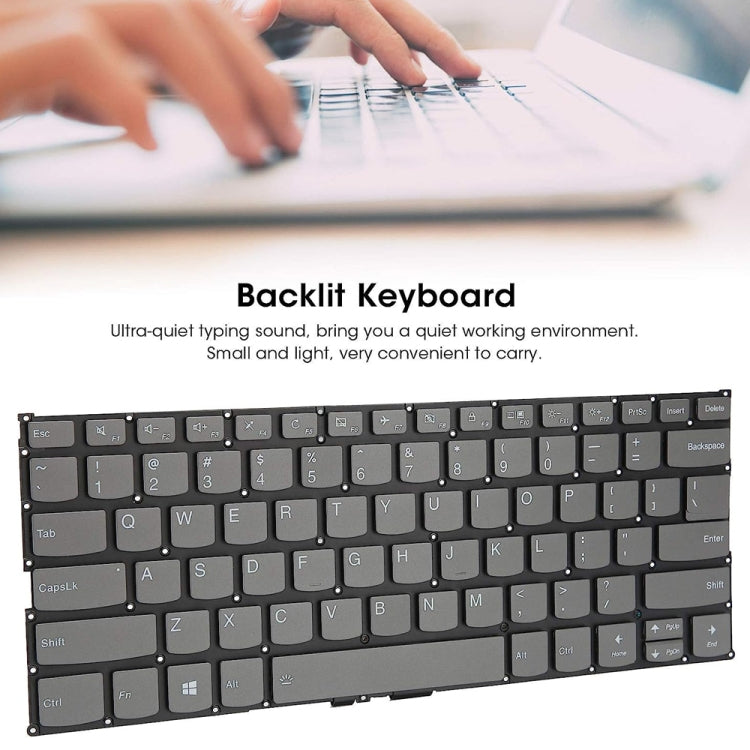 For Lenovo Yoga 730-13IKB / 730-13IWL US Version Backlight Laptop Keyboard - Lenovo Spare Parts by PMC TechLife | Online Shopping South Africa | PMC TechLife