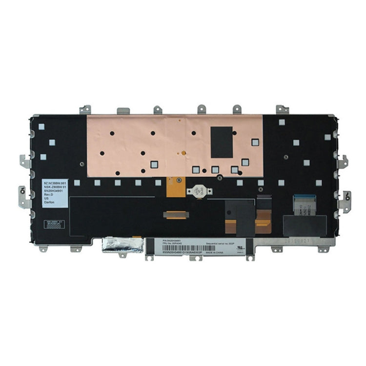 For Lenovo IBM ThinkPad X1 / Yoga X1C 4th US Version Backlight Laptop Keyboard - Lenovo Spare Parts by PMC TechLife | Online Shopping South Africa | PMC TechLife