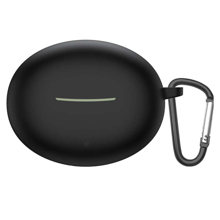 For Xiaomi Redmi Buds 4 Active Shockproof Silicone Earphone Protective Case with Hook(Black) - Xiaomi Earphone Case by PMC TechLife | Online Shopping South Africa | PMC TechLife