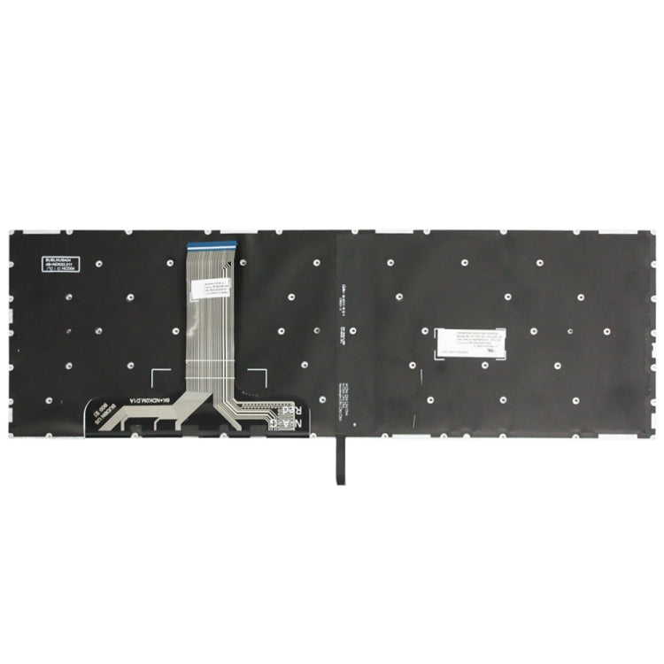 For Lenovo Y520 US Version Backlight Laptop Keyboard(Red Word) - Lenovo Spare Parts by PMC TechLife | Online Shopping South Africa | PMC TechLife | Buy Now Pay Later Mobicred