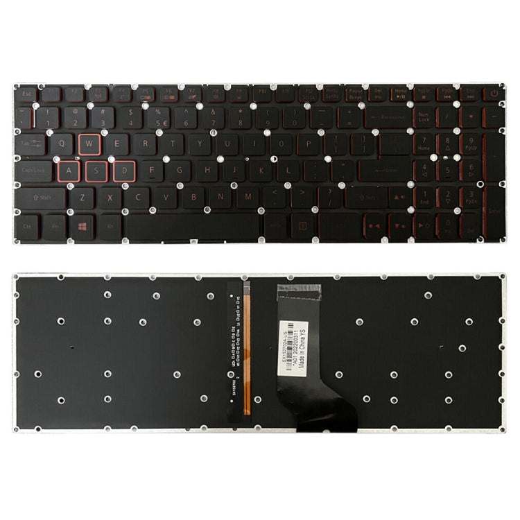 For Acer Aspire VN7-793G US Version Red Backlight Laptop Keyboard - Replacement Keyboards by PMC TechLife | Online Shopping South Africa | PMC TechLife