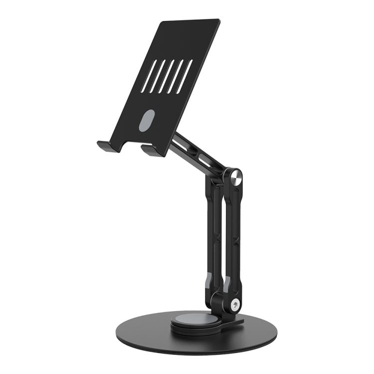 R-JUST HZ40 Mechanical Lift Tablet Desktop Stand(Black) - Desktop Holder by R-JUST | Online Shopping South Africa | PMC TechLife | Buy Now Pay Later Mobicred