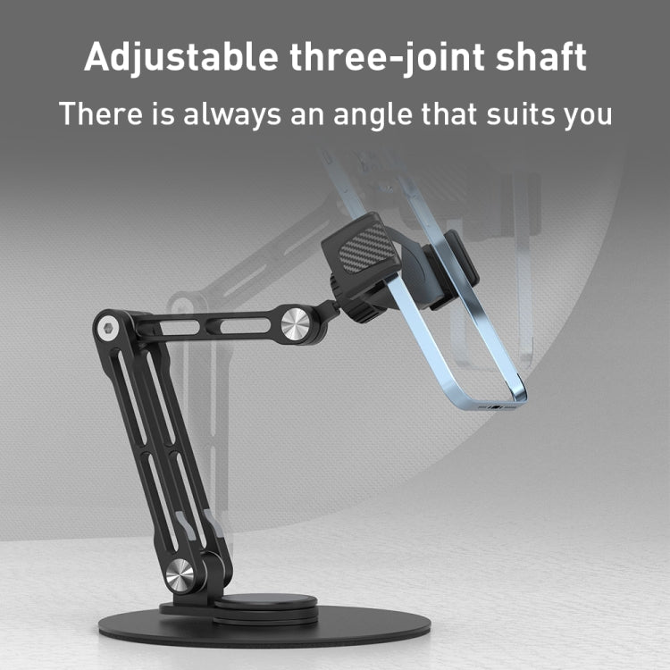 R-JUST HZ42 Clip Type Disc Rotating Phone Desktop Stand(Silver) - free shipping - PMC TechLife - Order now!