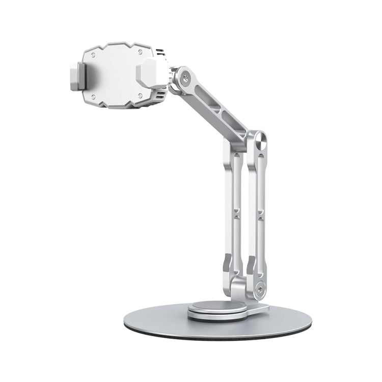 R-JUST HZ43 Cooling Rotating Live Phone Holder(Silver) - free shipping - PMC TechLife - Order now!