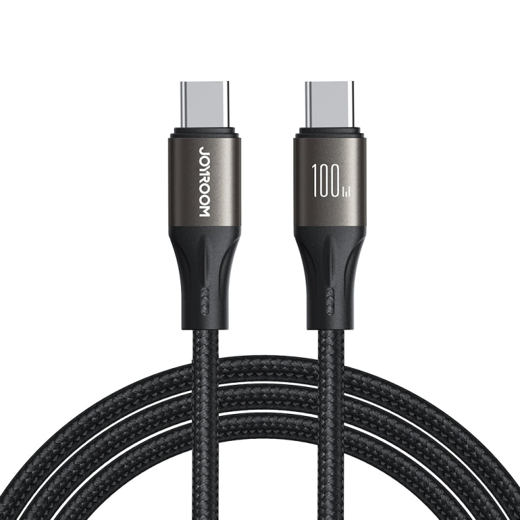 JOYROOM SA25-CC5 100W USB-C/Type-C to USB-C/Type-C Fast Charge Data Cable, Length:3m(Black) - USB-C & Type-C Cable by JOYROOM | Online Shopping South Africa | PMC TechLife | Buy Now Pay Later Mobicred