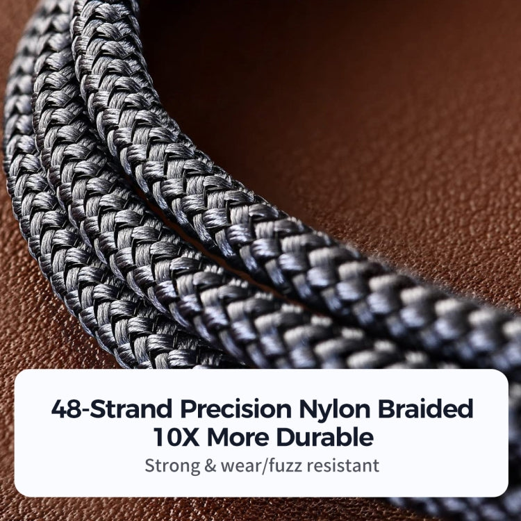 JOYROOM SA31-CL3 30W USB-C/Type-C to 8 Pin Fast Charge Data Cable, Length: 1.2m(Black) - 2 in 1 Cable by JOYROOM | Online Shopping South Africa | PMC TechLife | Buy Now Pay Later Mobicred