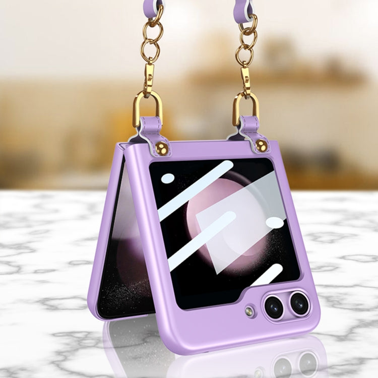 For Samsung Galaxy Z Flip5 GKK Ultra-thin Handbag Phone Case(Pink) - Galaxy Z Flip5 Cases by GKK | Online Shopping South Africa | PMC TechLife
