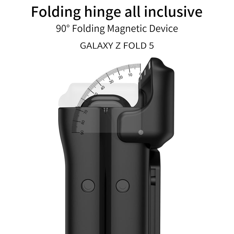 For Samsung Galaxy Z Fold5 GKK Integrated Folding Armored Shell PC Phone Case(Silver) - free shipping - PMC TechLife - Order now!