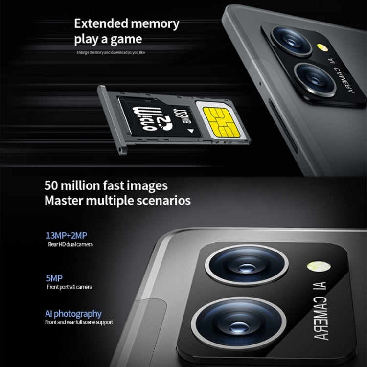 BDF P60 4G LTE Tablet PC 10.1 inch, 8GB+256GB, Android 12 MTK6762 Octa Core, Support Dual SIM, EU Plug(Blue) - free shipping - PMC TechLife - Order now!