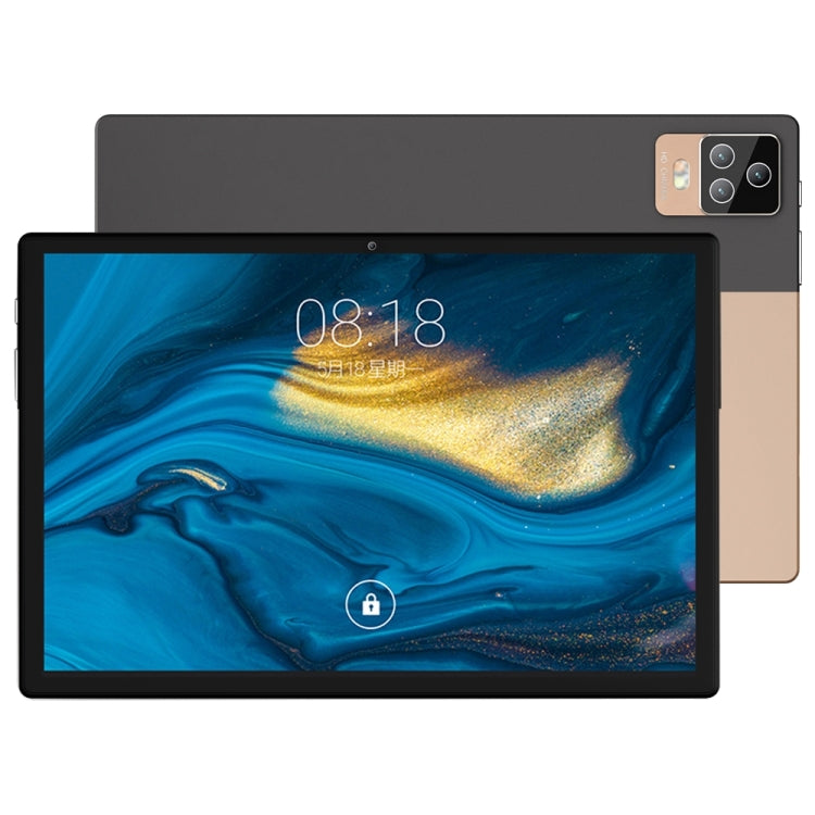 BDF P70 4G LTE Tablet PC 10.1 inch, 8GB+256GB, Android 12 MTK6762 Octa Core, Support Dual SIM, EU Plug(Gold) - free shipping - PMC TechLife - Order now!