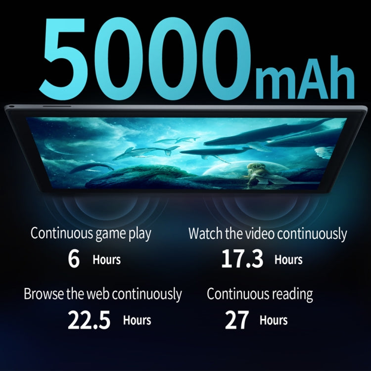 BDF P70 4G LTE Tablet PC 10.1 inch, 8GB+256GB, Android 12 MTK6762 Octa Core, Support Dual SIM, EU Plug(Gold) - free shipping - PMC TechLife - Order now!