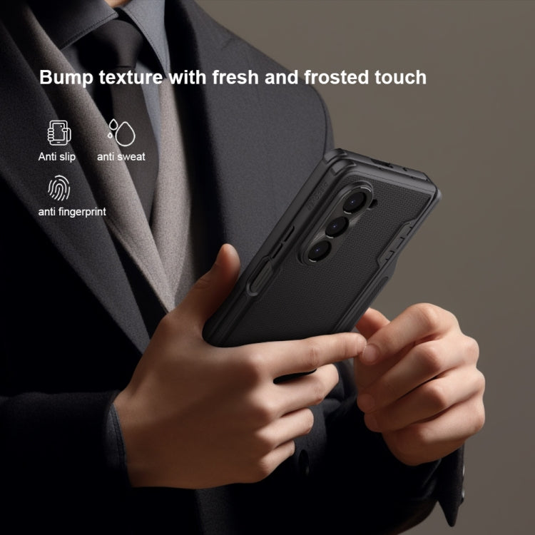 For Samsung Galaxy Z Fold5 NILLKIN Frosted Fold PC + TPU Phone Case with Pen Slot(Green) - free shipping - PMC TechLife - Order now!