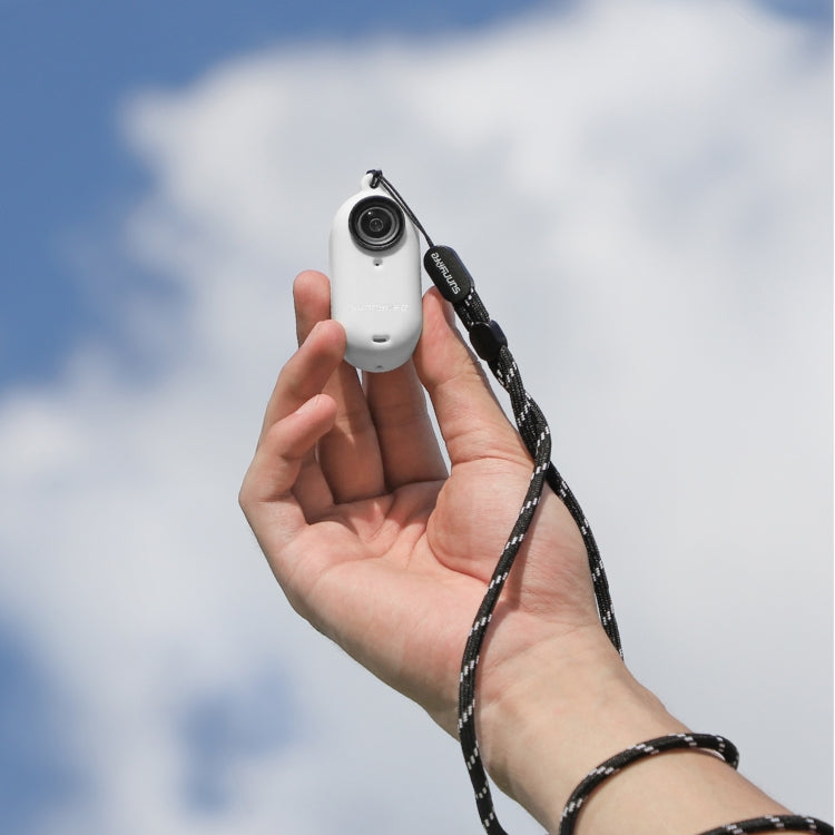 For Insta360 Go 3 Sunnylife IST-BHT594 Camera Body Silicone Case with Lens Cap & Neck Strap(Black) - free shipping - PMC TechLife - Order now!