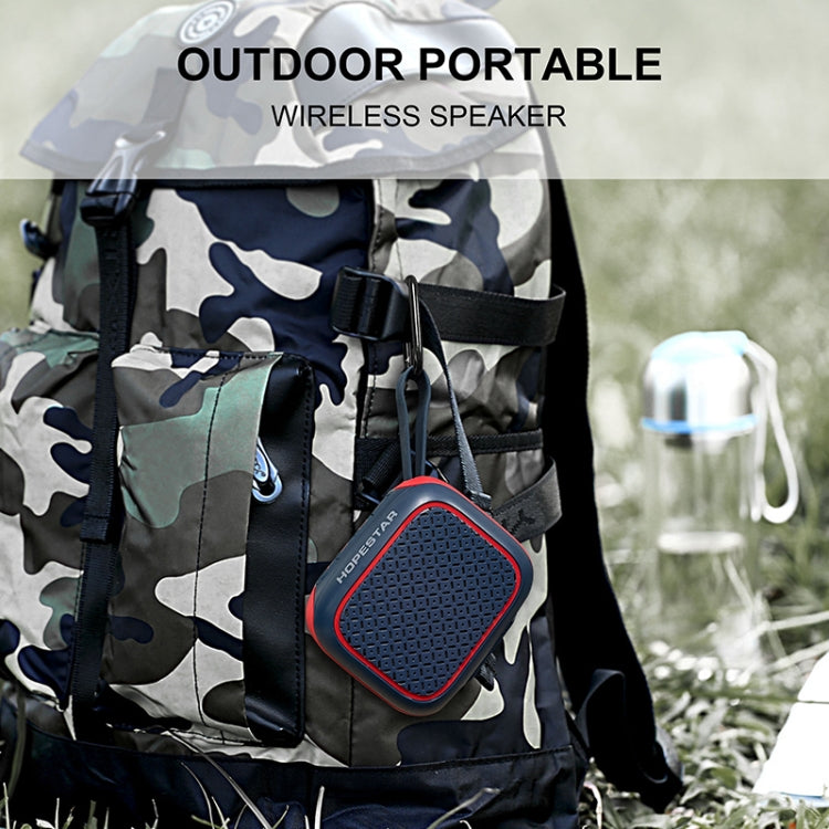 HOPESTAR A22 IPX6 Waterproof Portable Bluetooth Speaker Outdoor Subwoofer(Blue Red) - free shipping - PMC TechLife - Order now!