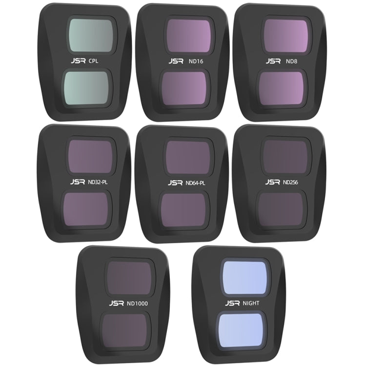 For DJI Air 3 JSR KB Series Drone Lens Filter, Filter:8 in 1 CPL ND NDPL NIGHT - free shipping - PMC TechLife - Order now!