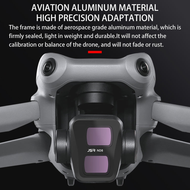 For DJI Air 3 JSR KB Series Drone Lens Filter, Filter:ND8PL - Lens Filter by JSR | Online Shopping South Africa | PMC TechLife | Buy Now Pay Later Mobicred