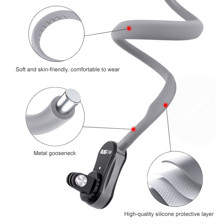 RUIGPRO Lazy Neck Bracket POV View Mount Standard with Strap - Holder by RUIGPRO | Online Shopping South Africa | PMC TechLife | Buy Now Pay Later Mobicred