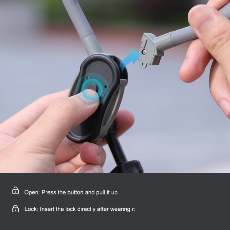 RUIGPRO Lazy Neck Bracket POV View Mount With Phone Clamp & Adapter - Holder by RUIGPRO | Online Shopping South Africa | PMC TechLife