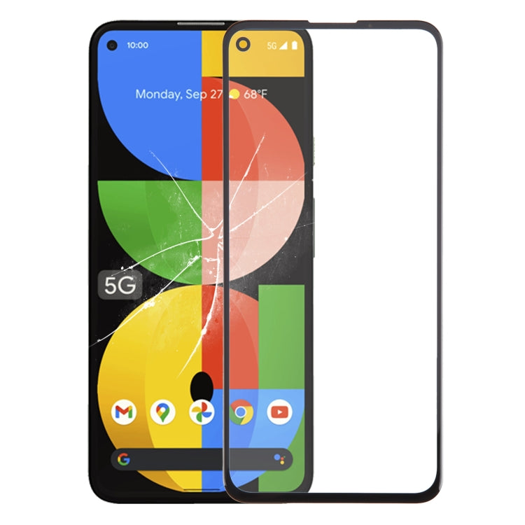 For Google Pixel 5a 5G Front Screen Outer Glass Lens with OCA Optically Clear Adhesive - Outer Glass Lens by PMC TechLife | Online Shopping South Africa | PMC TechLife