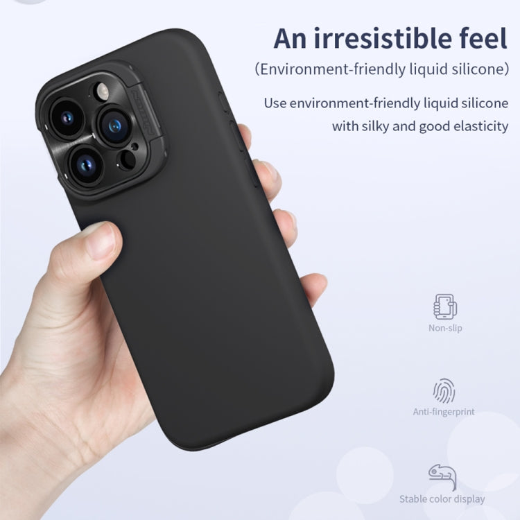 For iPhone 15 Pro NILLKIN Lens Wing Magsafe Magnetic Phone Case(Green) - free shipping - PMC TechLife - Order now!