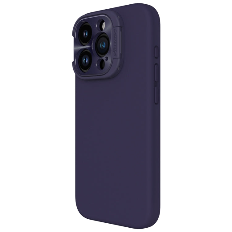 For iPhone 15 Pro Max NILLKIN Lens Wing Magsafe Magnetic Phone Case(Purple) - iPhone 15 Pro Max Cases by NILLKIN | Online Shopping South Africa | PMC TechLife | Buy Now Pay Later Mobicred