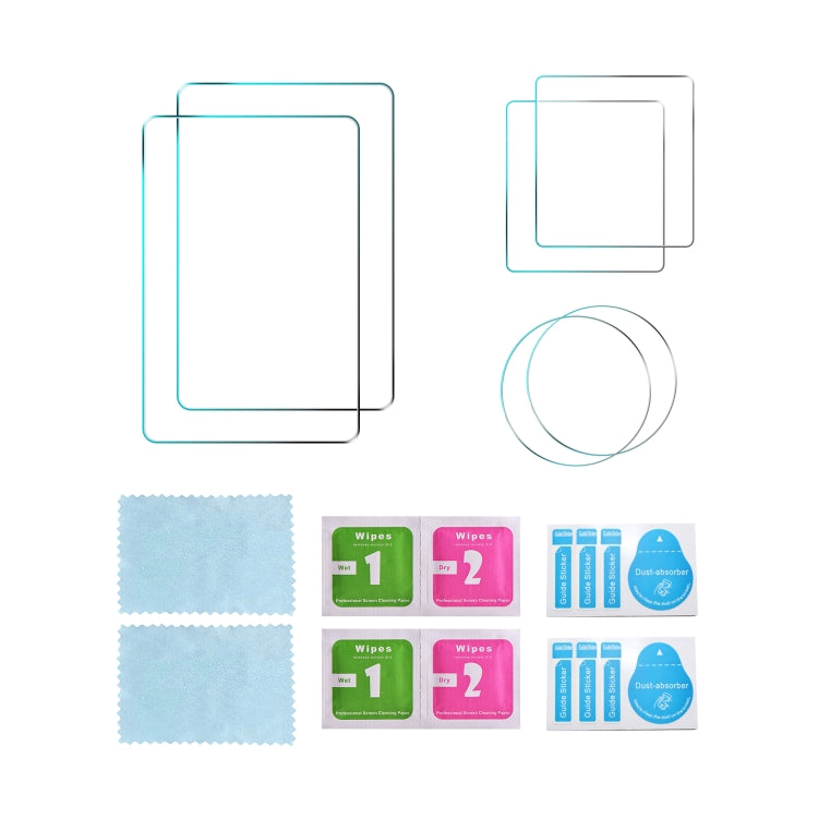 For DJI Osmo Action 4 STARTRC 3 in 1 Lens Protector Front and Rear Screen Tempered Glass Films(2 Sets) - Protective Film & Stickers by STARTRC | Online Shopping South Africa | PMC TechLife | Buy Now Pay Later Mobicred