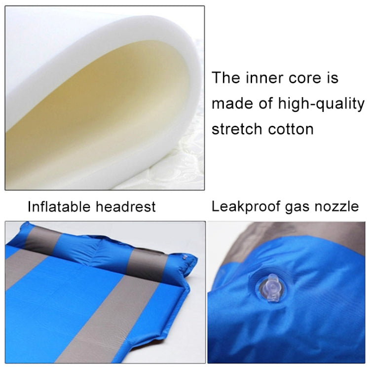 Universal Car Suede Sleeping Mat Mattress Off-road SUV Trunk Travel Inflatable Mattress Air Bed, Size:180 x 130 x 102cm(Black) - Seat Accessories by PMC TechLife | Online Shopping South Africa | PMC TechLife