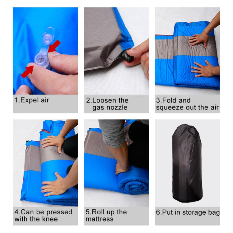 Universal Car Suede Sleeping Mat Mattress Off-road SUV Trunk Travel Inflatable Mattress Air Bed, Size:180 x 130 x 102cm(Black) - Seat Accessories by PMC TechLife | Online Shopping South Africa | PMC TechLife