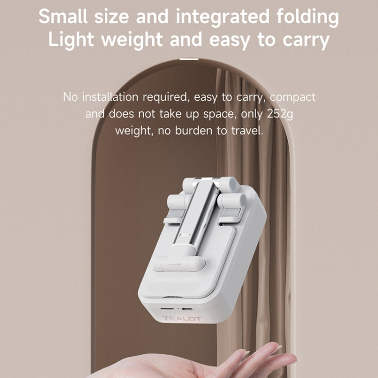 Zealot Z7 2 in 1 Foldable Phone Holder with Wireless Bluetooth Speaker(Black) - free shipping - PMC TechLife - Order now!