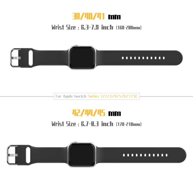 For Apple Watch Series 9 45mm Pin Buckle Silicone Watch Band(Light Grey) - free shipping - PMC TechLife - Order now!