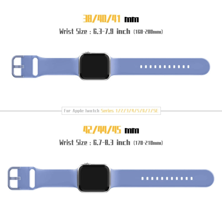 For Apple Watch SE 2023 44mm Pin Buckle Silicone Watch Band(Cyan Blue) - Watch Bands by PMC TechLife | Online Shopping South Africa | PMC TechLife