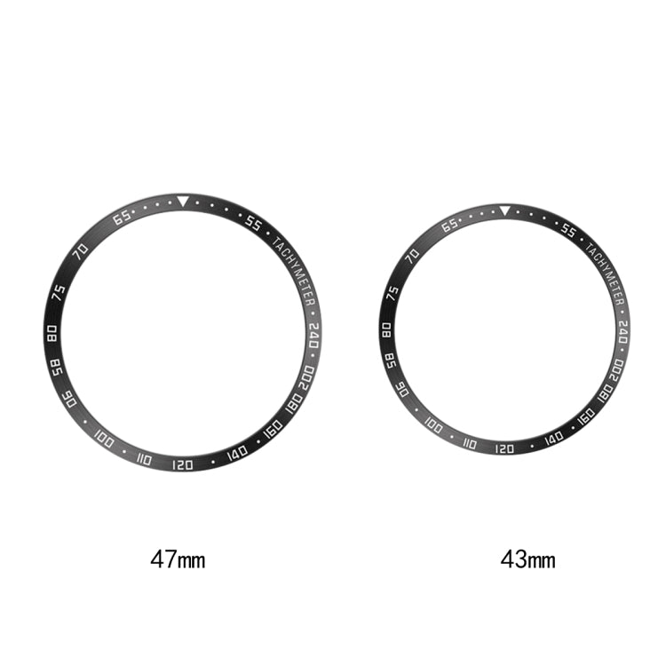 For Samsung Galaxy Watch6 Classic 47mm E Style Smart Watch Steel Ring Protective Frame(Rose Gold) - Watch Cases by PMC TechLife | Online Shopping South Africa | PMC TechLife